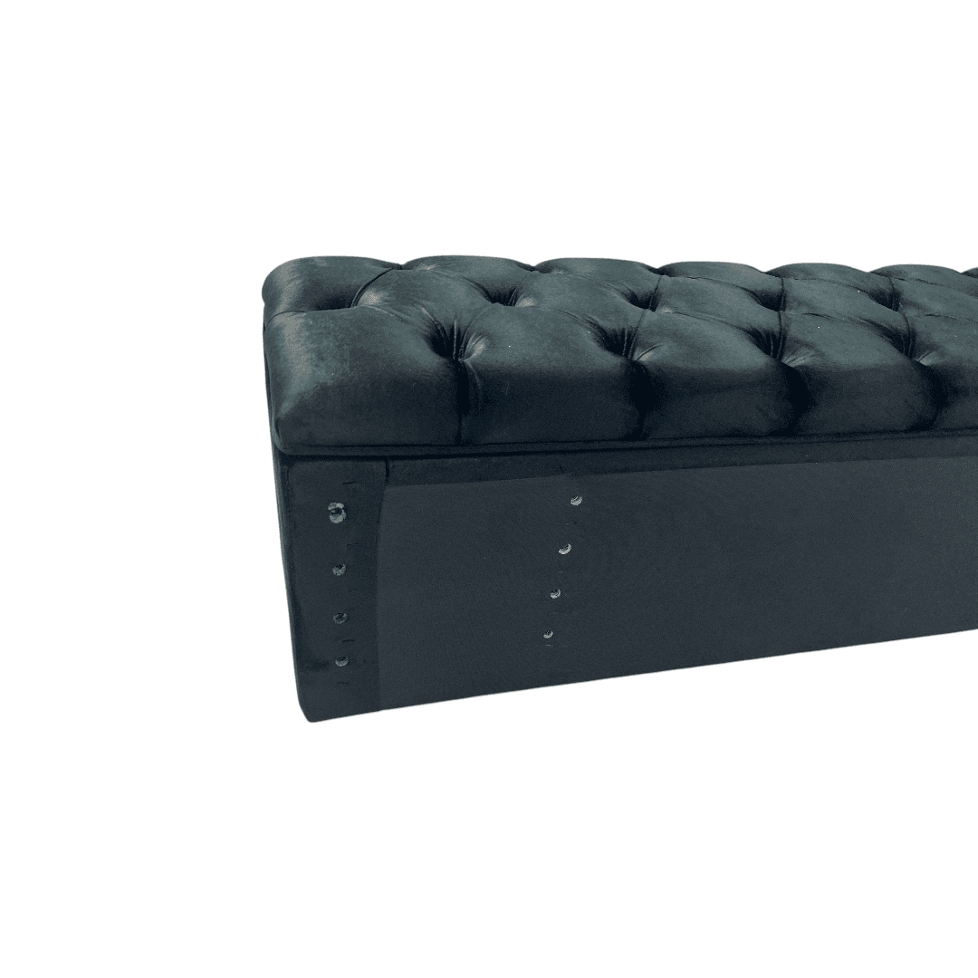 Everly Quinn Johnnay Upholstered Platform Storage Footboard - Thumbnail 12