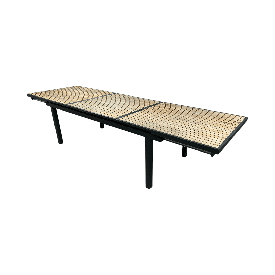 HIGOLD Heck Extendable Teak Outdoor Dining Table - Thumbnail 7