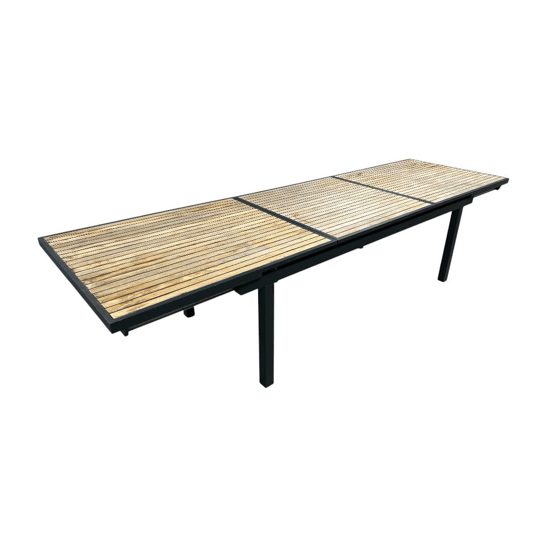 HIGOLD Heck Extendable Teak Outdoor Dining Table - Thumbnail 10