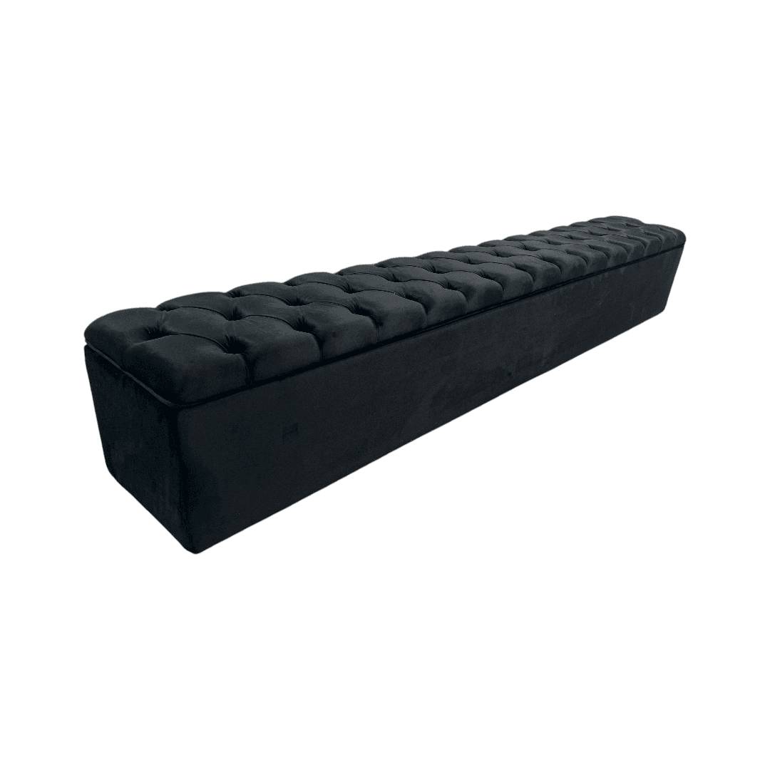 Everly Quinn Johnnay Upholstered Platform Storage Footboard - Thumbnail 9
