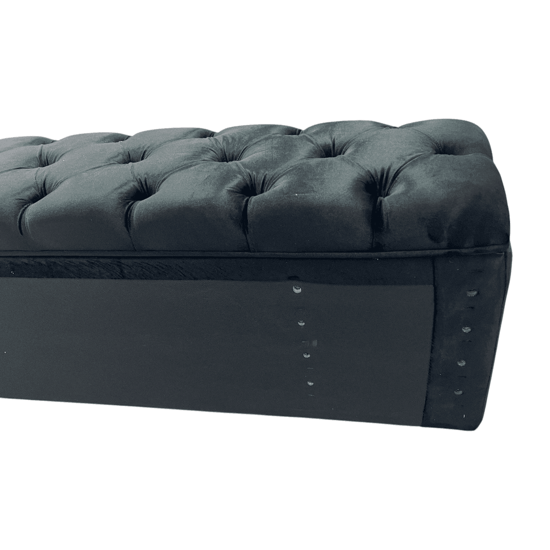 Everly Quinn Johnnay Upholstered Platform Storage Footboard - Thumbnail 11