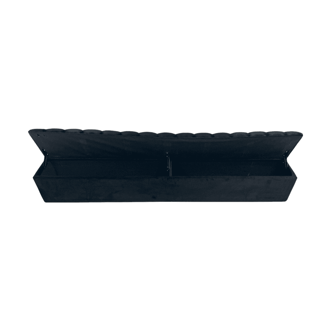 Everly Quinn Johnnay Upholstered Platform Storage Footboard - Thumbnail 14