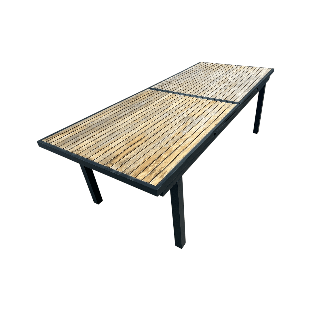 HIGOLD Heck Extendable Teak Outdoor Dining Table - Thumbnail 19