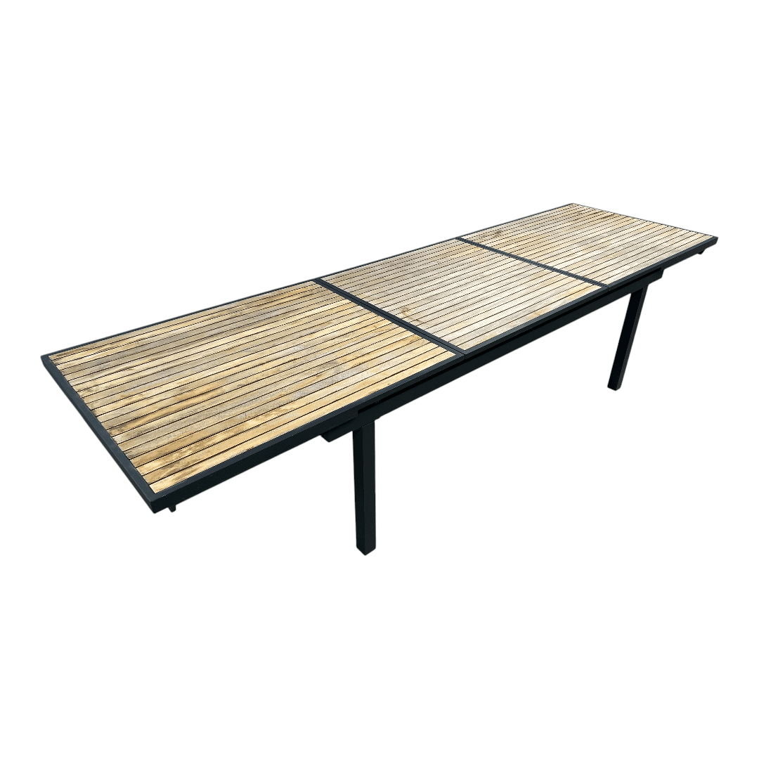 HIGOLD Heck Extendable Teak Outdoor Dining Table - Thumbnail 11