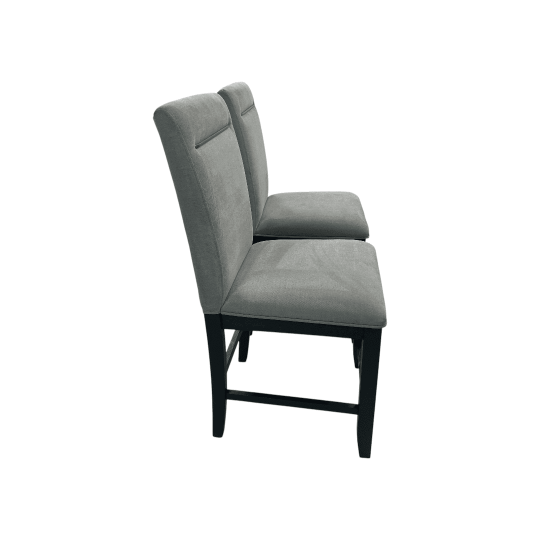 Three Posts Donny Counter Chair - Grey Set of 2 - Thumbnail 12