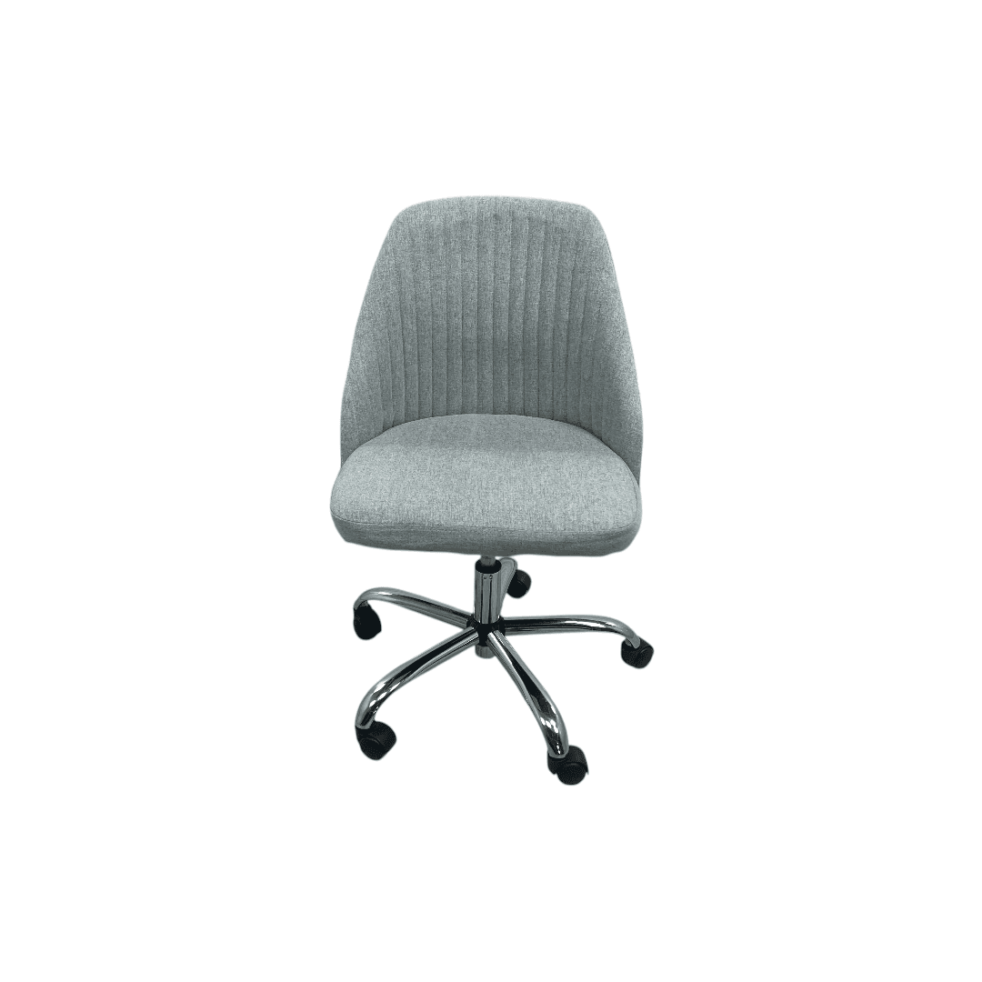 Ebern Designs Home Office Desk Chair, Office Chairs Desk Chair Rolling Task Chair Computer Chair Adjustable With Wheels Armless For Bedroom, Vanity Chair For Makeup Room, Living Room - Thumbnail 4
