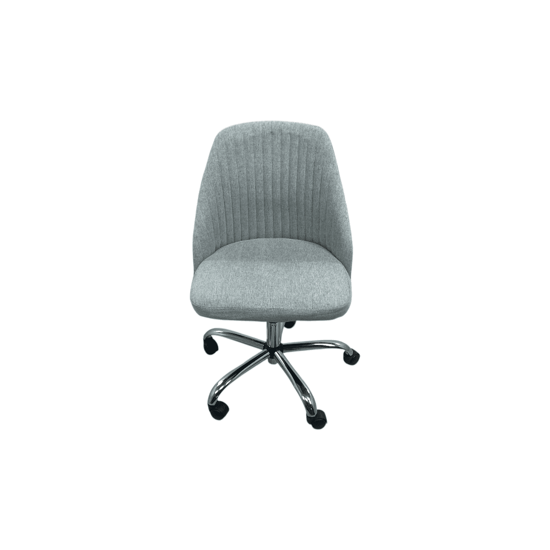 Ebern Designs Home Office Desk Chair, Office Chairs Desk Chair Rolling Task Chair Computer Chair Adjustable With Wheels Armless For Bedroom, Vanity Chair For Makeup Room, Living Room - Thumbnail 2