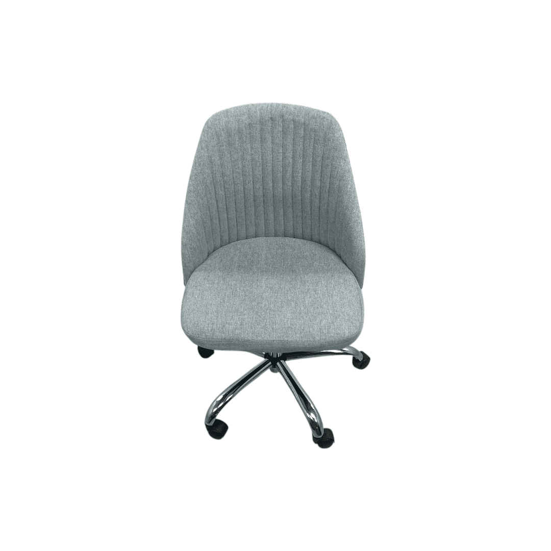 Ebern Designs Home Office Desk Chair, Office Chairs Desk Chair Rolling Task Chair Computer Chair Adjustable With Wheels Armless For Bedroom, Vanity Chair For Makeup Room, Living Room - Thumbnail 3