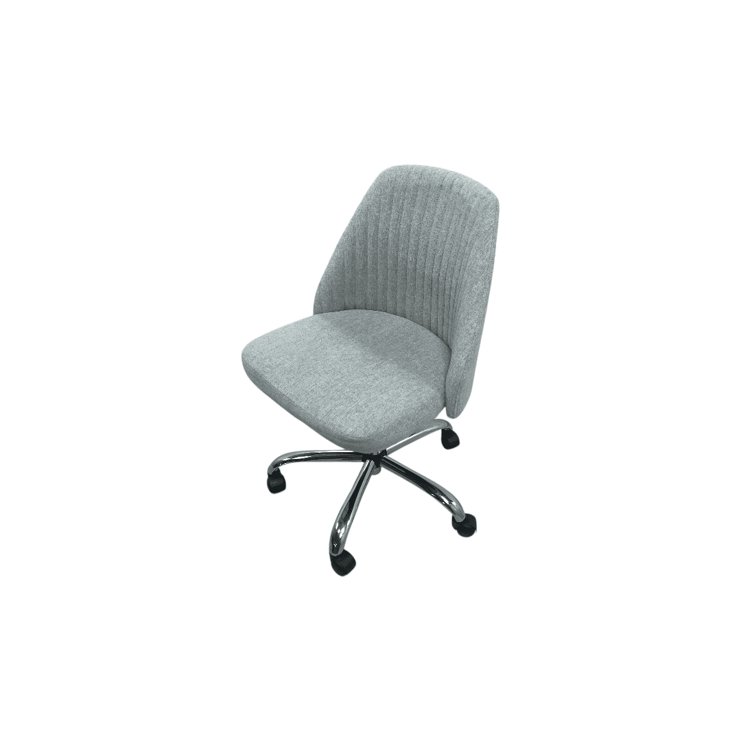 Ebern Designs Home Office Desk Chair, Office Chairs Desk Chair Rolling Task Chair Computer Chair Adjustable With Wheels Armless For Bedroom, Vanity Chair For Makeup Room, Living Room - Thumbnail 5