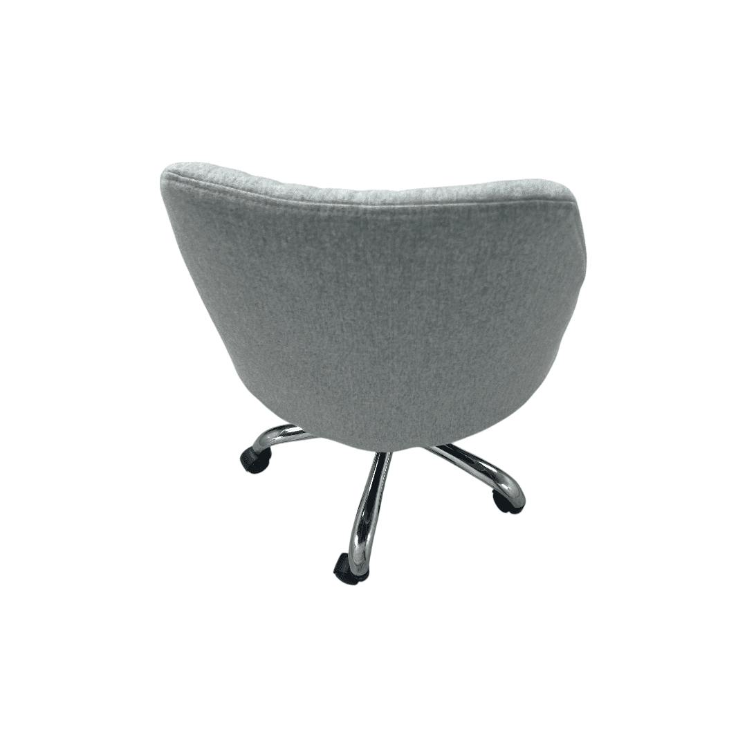 Ebern Designs Home Office Desk Chair, Office Chairs Desk Chair Rolling Task Chair Computer Chair Adjustable With Wheels Armless For Bedroom, Vanity Chair For Makeup Room, Living Room - Thumbnail 14