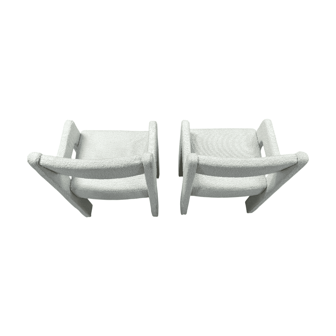 Sun At Six Morel Fabric Armchair Set of 2 - Thumbnail 12