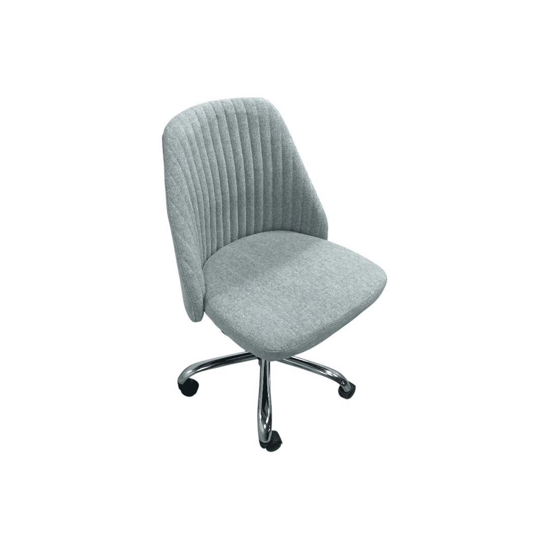 Ebern Designs Home Office Desk Chair, Office Chairs Desk Chair Rolling Task Chair Computer Chair Adjustable With Wheels Armless For Bedroom, Vanity Chair For Makeup Room, Living Room - Thumbnail 8
