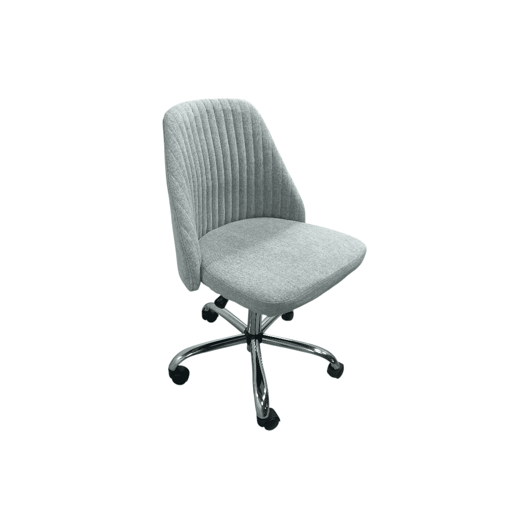 Ebern Designs Home Office Desk Chair, Office Chairs Desk Chair Rolling Task Chair Computer Chair Adjustable With Wheels Armless For Bedroom, Vanity Chair For Makeup Room, Living Room - Thumbnail 10