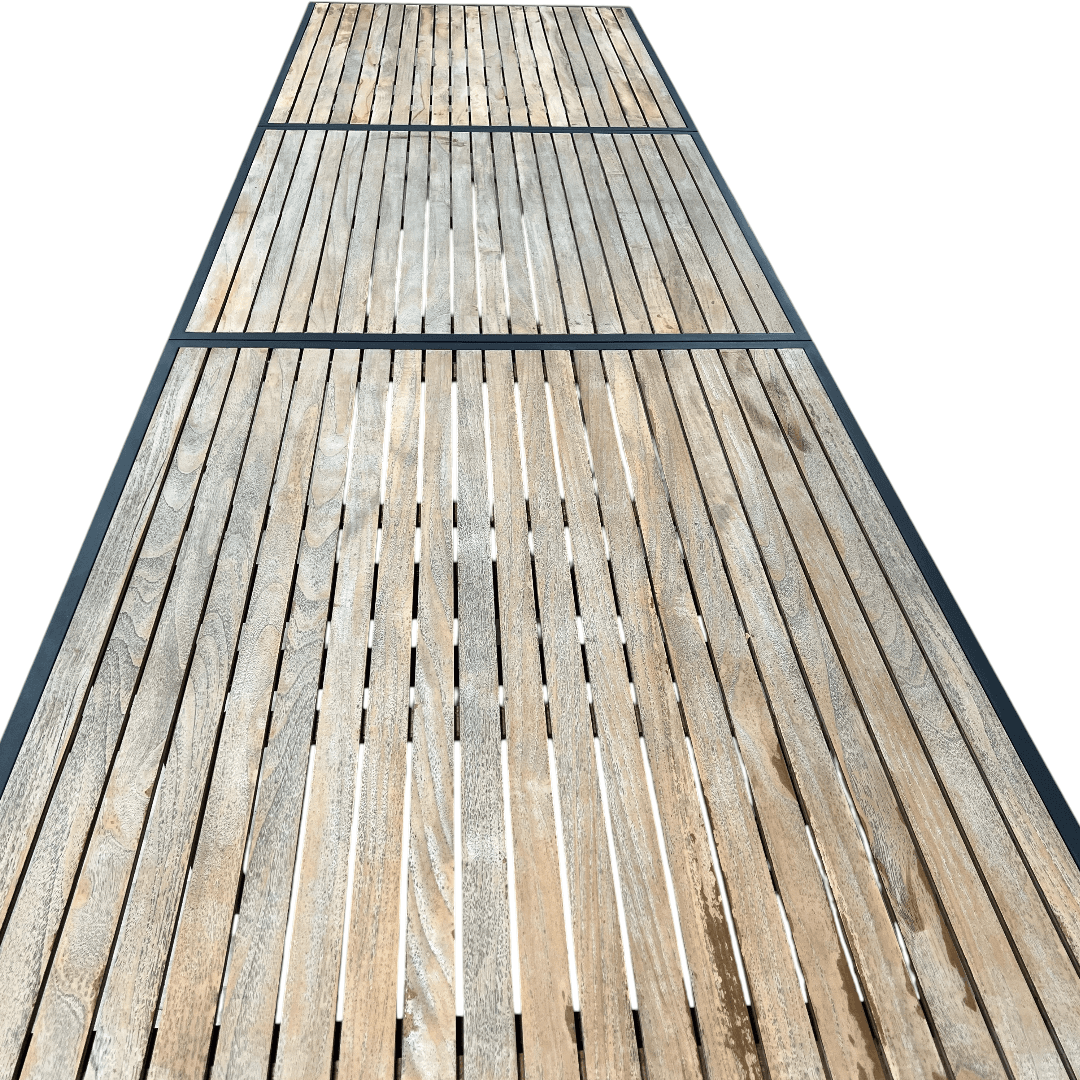 HIGOLD Heck Extendable Teak Outdoor Dining Table - Thumbnail 24