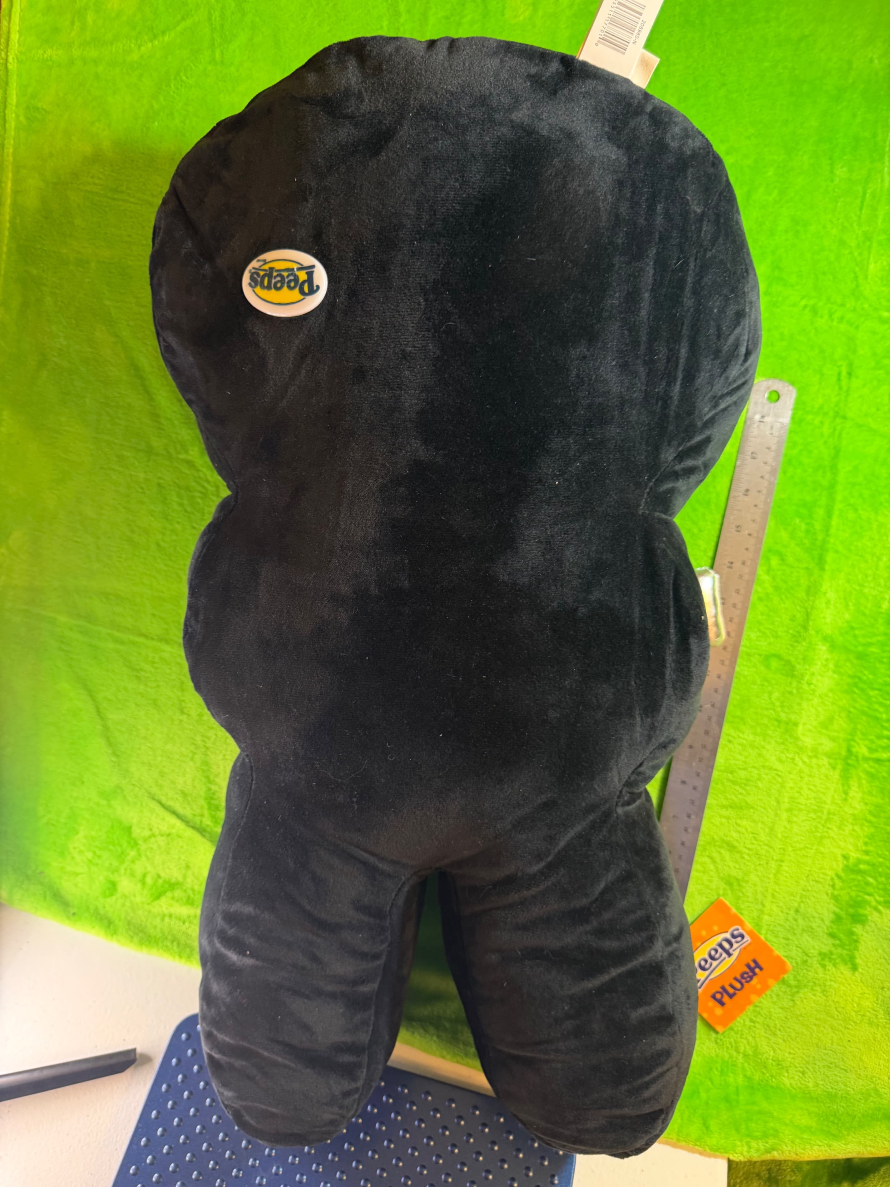 Peeps Plush Frankenstein Pillow 24 Inch Halloween Decor - Thumbnail 4