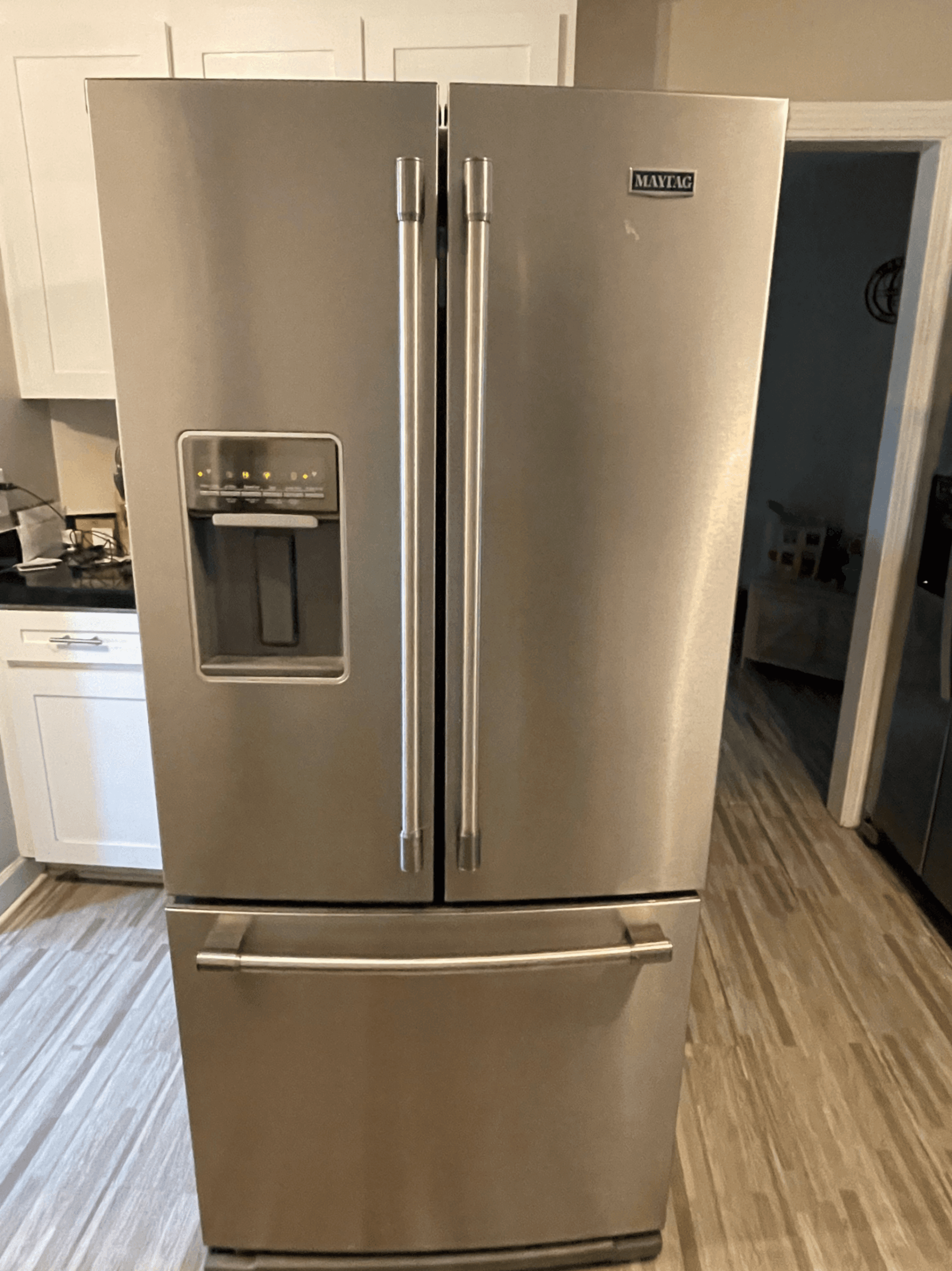 30-inch Maytag French Door Refrigerator with a 20 cu. ft. capacity - Image 1