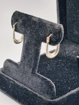 Gold Earrings 10K Yellow Gold 0.45g (GJE003357) - Thumbnail 9
