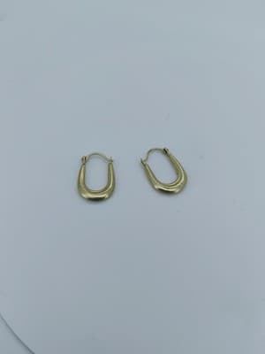 Gold Earrings 10K Yellow Gold 0.45g (GJE003357) - Thumbnail 8