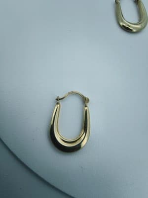 Gold Earrings 10K Yellow Gold 0.45g (GJE003357) - Thumbnail 6