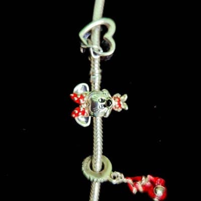 Pandora Synthetic Cubic Zirconia Silver-Stone Bracelet 925 Silver 49 (GJE000212) - Thumbnail 5
