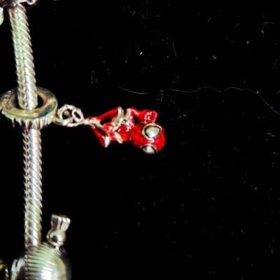 Pandora Synthetic Cubic Zirconia Silver-Stone Bracelet 925 Silver 49 (GJE000212) - Thumbnail 7