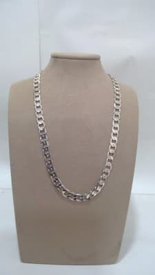 28" GRAND JEWELERS Silver Necklaces 925 Silver 92g (GJE000446) - Thumbnail 2