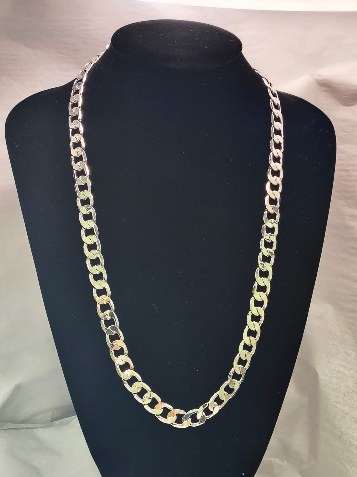 28" GRAND JEWELERS Silver Necklaces 925 Silver 92g (GJE000446) - Image 1
