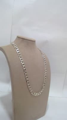 28" GRAND JEWELERS Silver Necklaces 925 Silver 92g (GJE000446) - Thumbnail 3