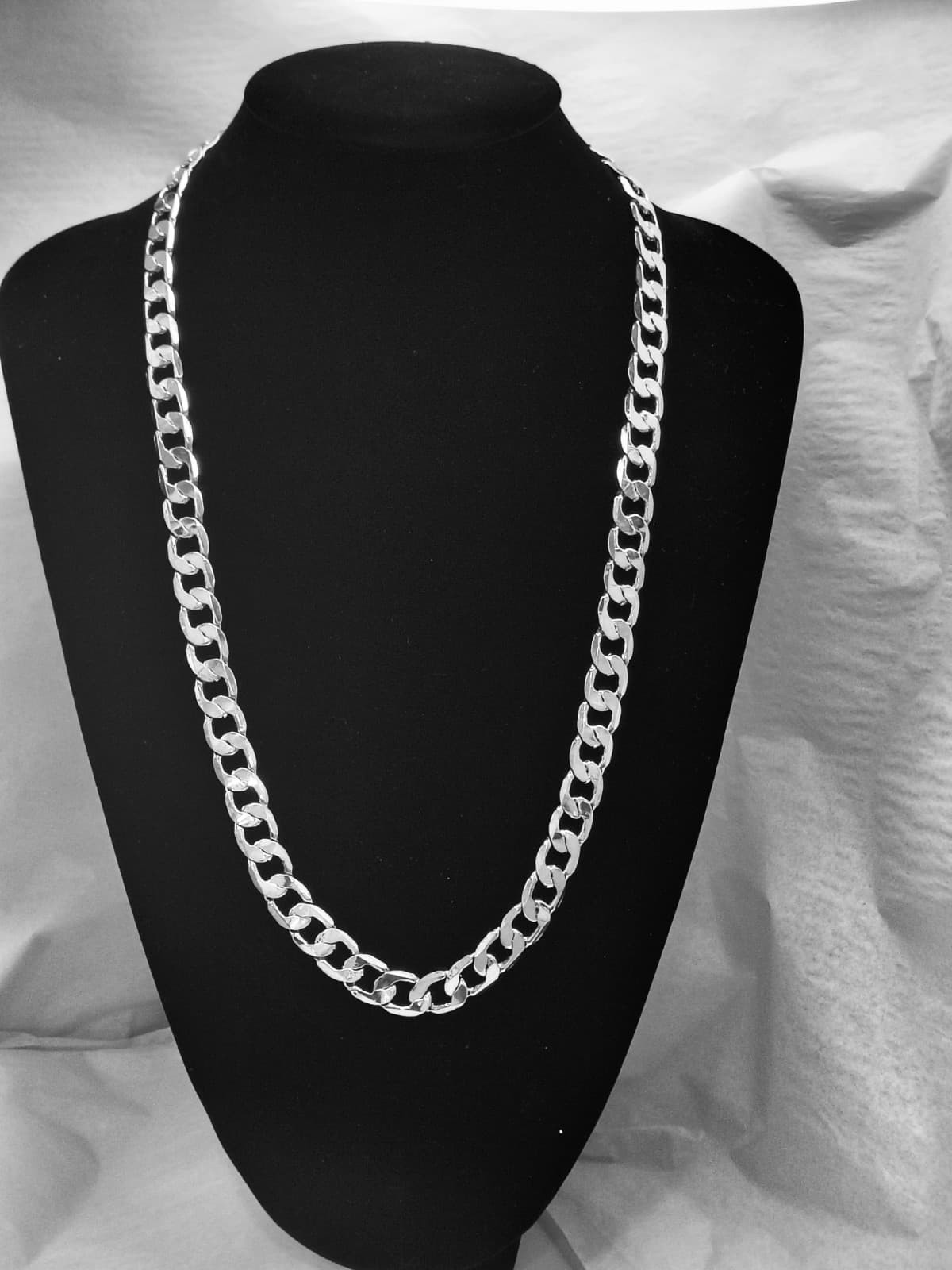 28" GRAND JEWELERS Silver Necklaces 925 Silver 92g (GJE000446) - Thumbnail 10