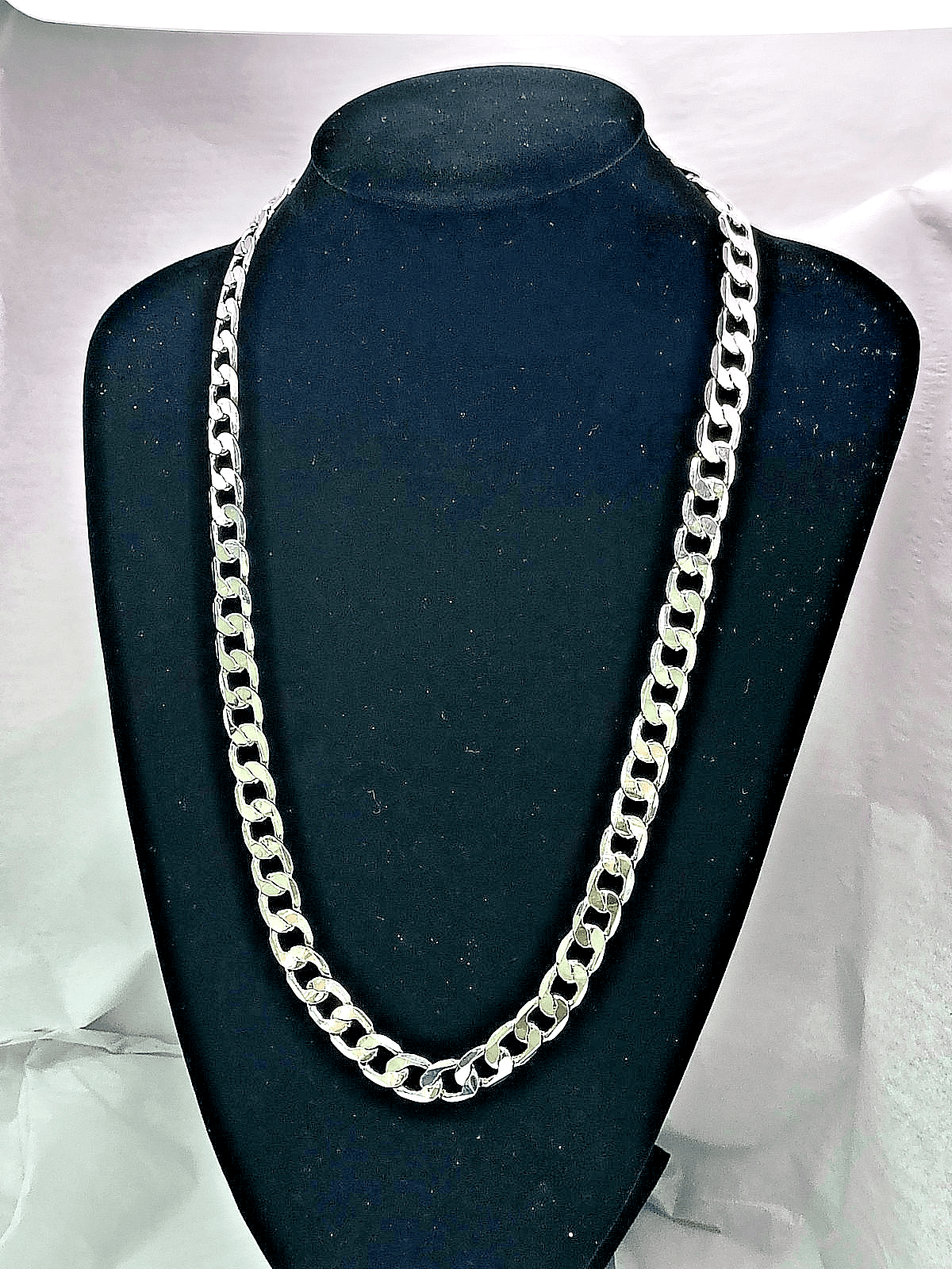 28" GRAND JEWELERS Silver Necklaces 925 Silver 92g (GJE000446) - Thumbnail 12