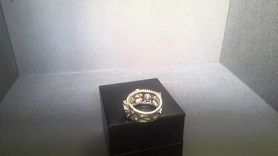 Amethyst Unisex Silver & Stone Ring 925 Silver 6.7g Size:6 (GJE000119) - Thumbnail 4