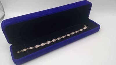 Gold-Diamond Bracelet 130 Diamonds 1.30 Carat T.W. 10K Yellow Gold 6 (GJE003539) - Thumbnail 2