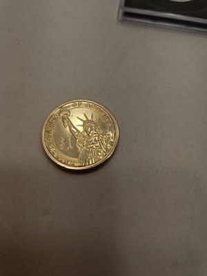 2008-P John Quincy Adams US Dollar $1 Coin Uncirculated from Mint Satin 2008P - Thumbnail 4