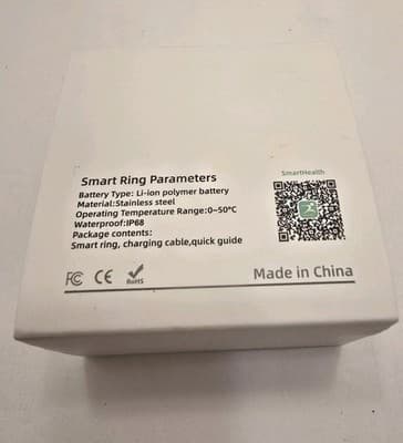 LICNPHLL Ultra-Thin Smart Ring for Men and Women, Smart Ring Health Tracker Sz7 - Thumbnail 8