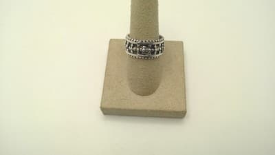 Unisex Silver Ring 925 Silver 7.8g Size:6 (GJE000529) - Thumbnail 3