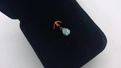 Opal 10K Yellow Gold 0.26g (GJE000624) - Thumbnail 3