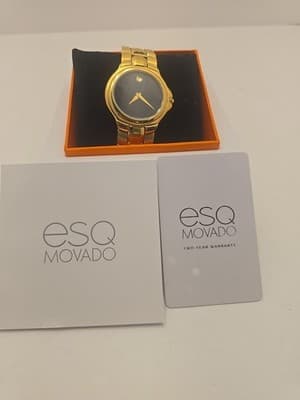 Movado GTS Watch 7609522 - Immaculate - Complete Set w/Box & Instructions.Movado - Thumbnail 14