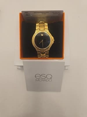 Movado GTS Watch 7609522 - Immaculate - Complete Set w/Box & Instructions.Movado - Thumbnail 2