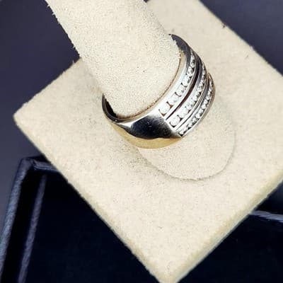 NORDSTROM Lady's Diamond Wedding Band 45 Diamonds 4.50 Carat T.W. (17-1) - Thumbnail 10