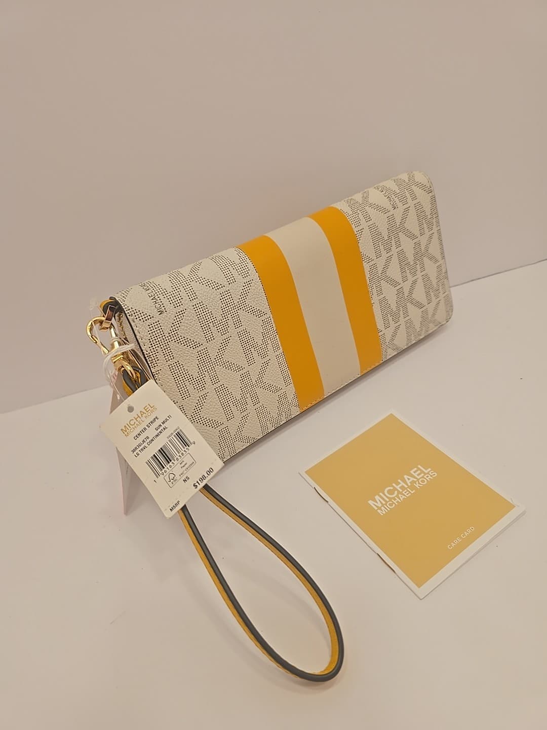 NEW - Michael Kors 38R3GIJE7B Jet Set Travel Continental Wallet/Wristlet - Thumbnail 3