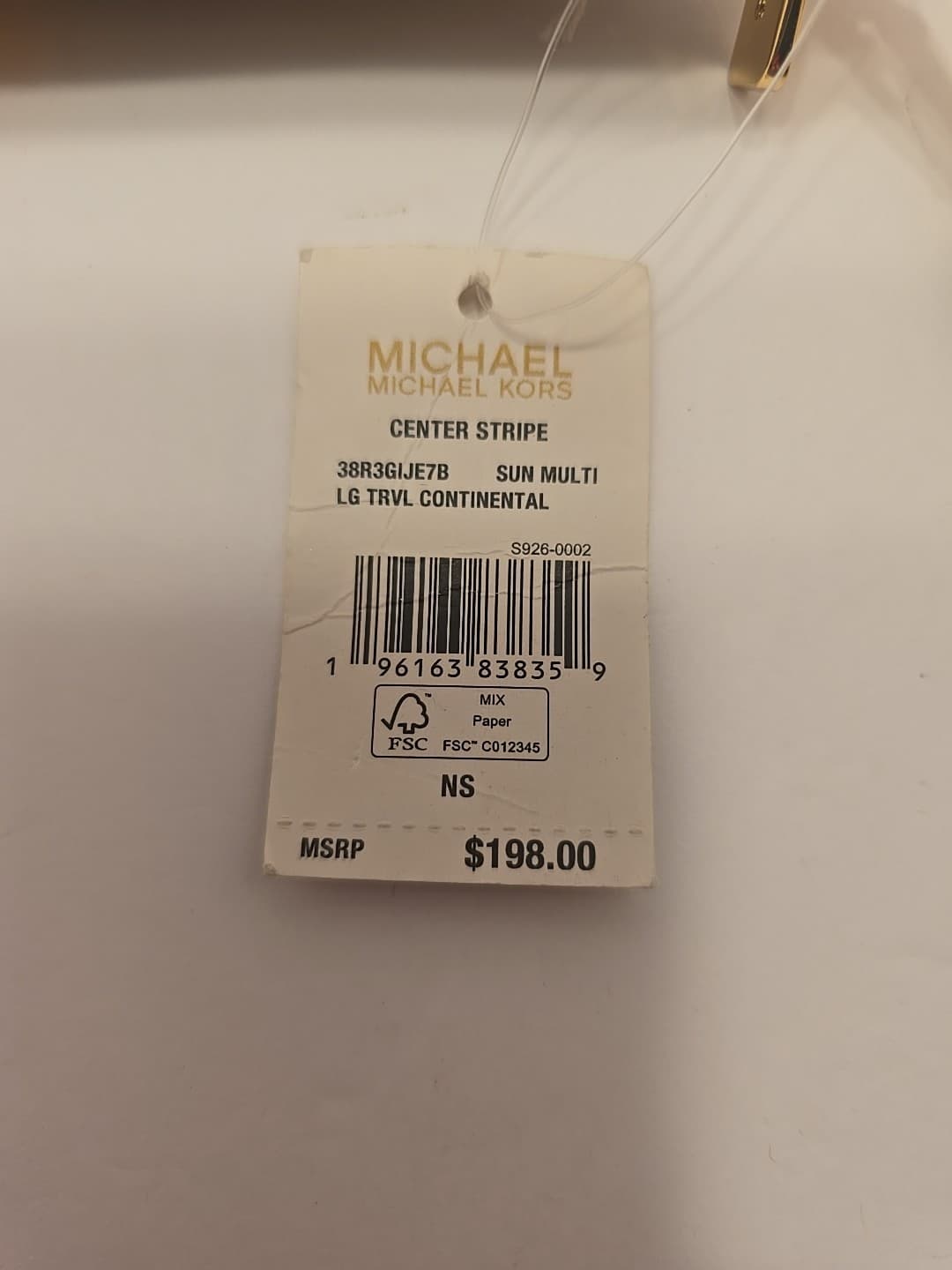 NEW - Michael Kors 38R3GIJE7B Jet Set Travel Continental Wallet/Wristlet - Thumbnail 11