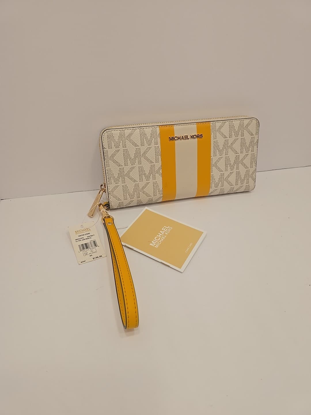 NEW - Michael Kors 38R3GIJE7B Jet Set Travel Continental Wallet/Wristlet - Thumbnail 7