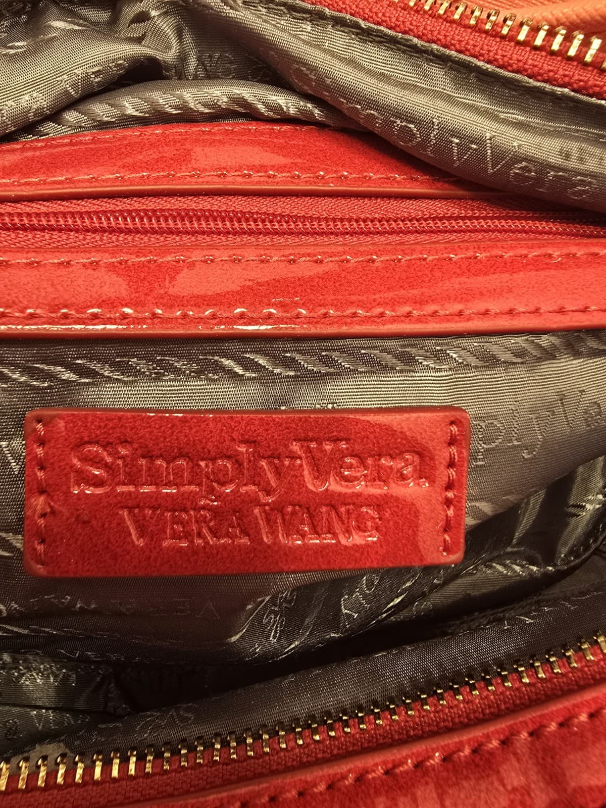 Vera Wang Side kick ORANGE Shoulder bag Purse Slouchy HOBO Salmon - Thumbnail 2