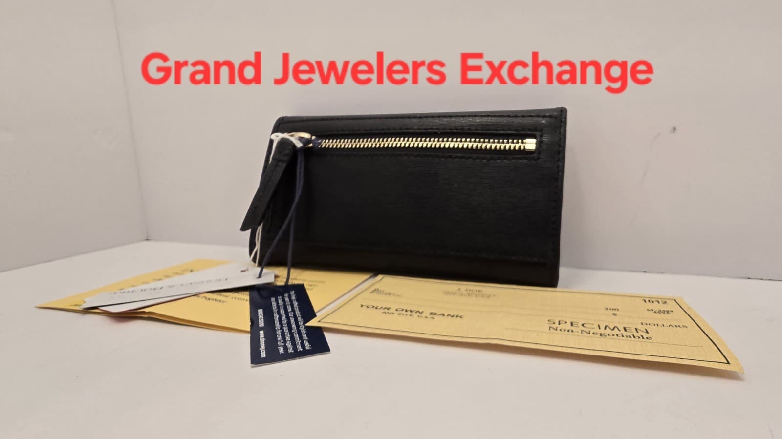 Dooney & Bourke Saffiano Leather Continental Clutch Wallet Black - Thumbnail 3