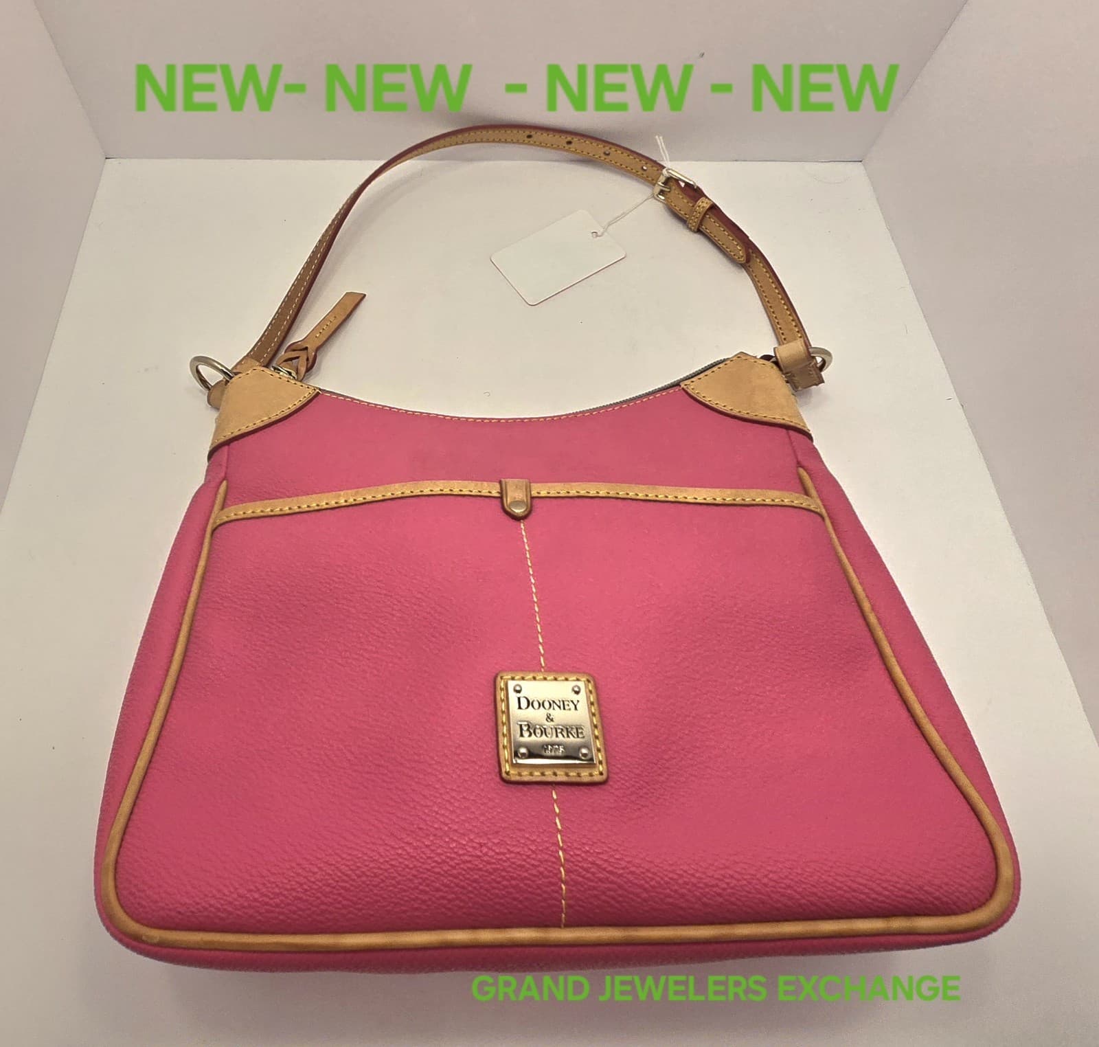 Dooney & Bourke Pink Kimberly Crossbody Leather Strawberry NEW - MAKE OFFER - Image 1