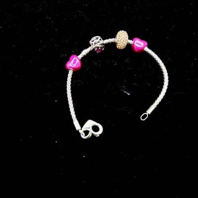 Pandora Silver Charm Bracelet 925 Silver 7.6g (GJE000208) - Thumbnail 7