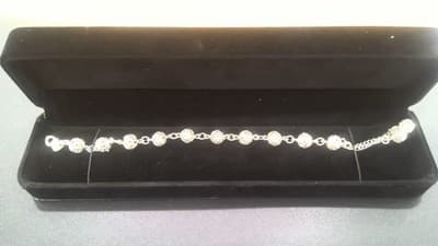 Silver Bracelet 925 Silver 11.2g (GJE000128) - Thumbnail 2