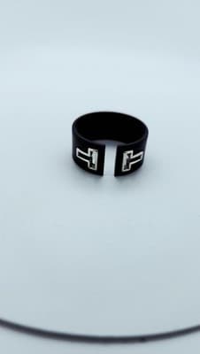Unisex Silver Ring Silver Plate 6.6g (GJE003717) - Image 1