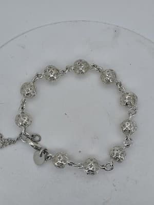 Silver Bracelet 925 Silver 11.2g (GJE000128) - Thumbnail 7