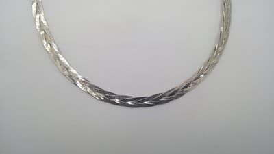 Silver Chain 925 Silver 17.6g (I-379) - Thumbnail 2